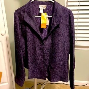 PXL Coldwater Creek shirt/blazer